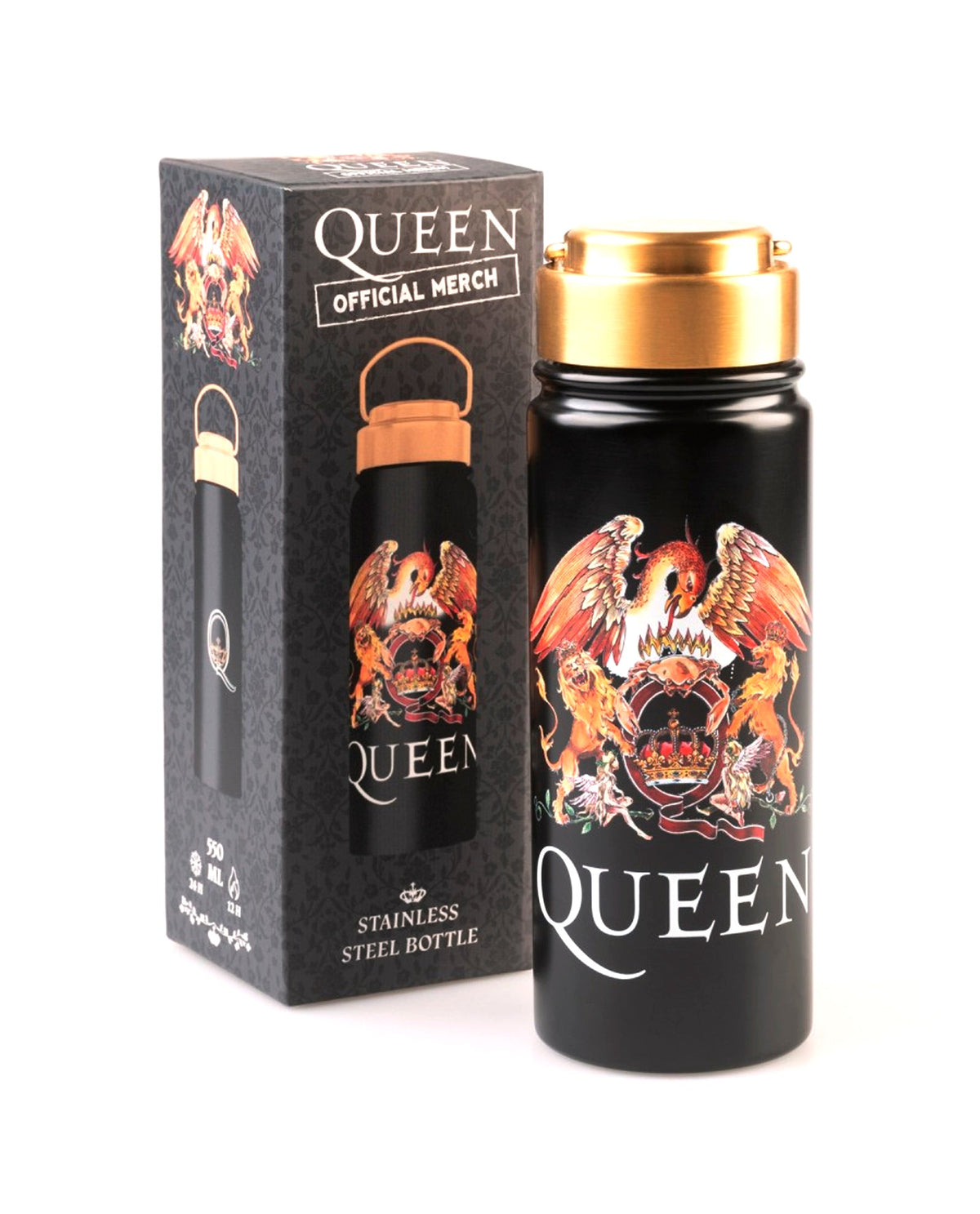 Queen - Botella Metálica Hot&Cold - D2fy · Rocktud - D2fy