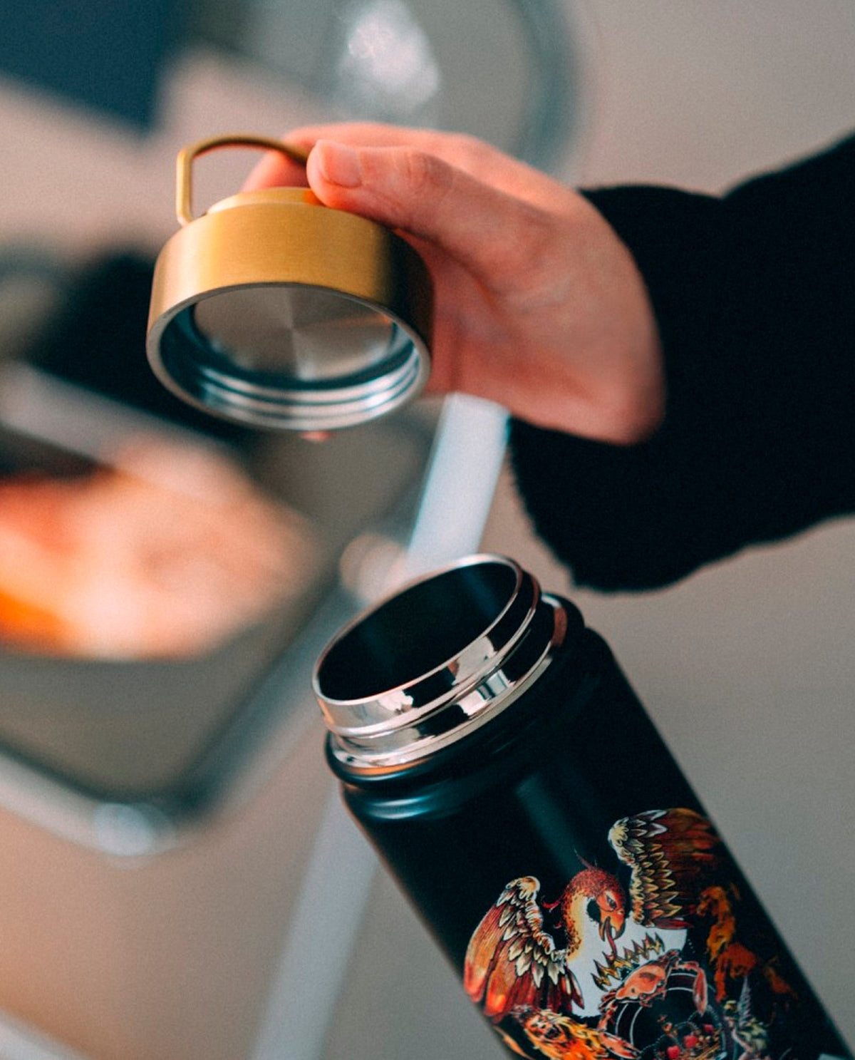 Queen - Botella Metálica Hot&Cold - D2fy · Rocktud - D2fy