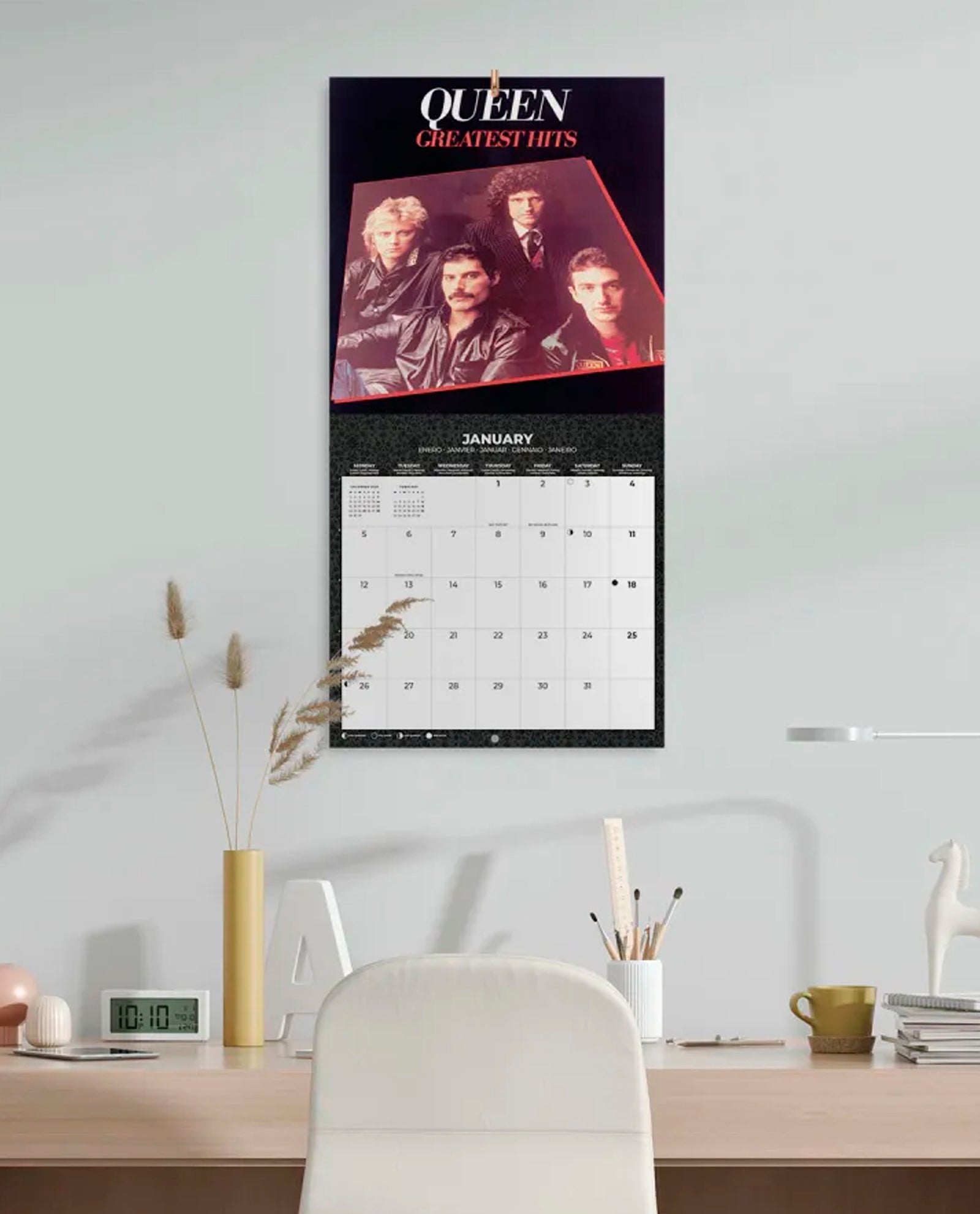 Queen - Calendario 2026 "Albums" - D2fy · Rocktud - Rocktud