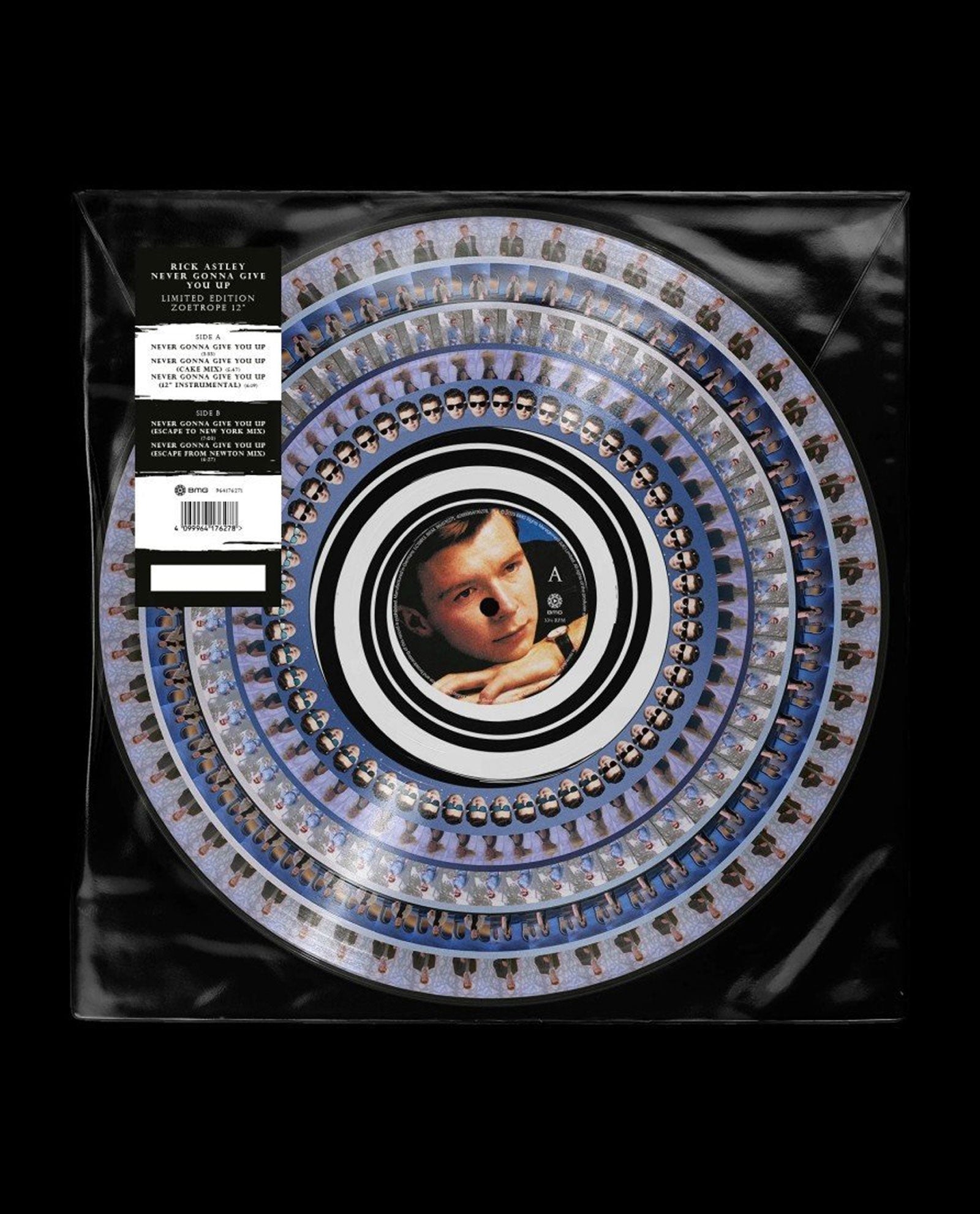 Rick Astley - Vinilo 12" Zoetrope "Never Gonna Give You Up" - D2fy · Rocktud - D2fy