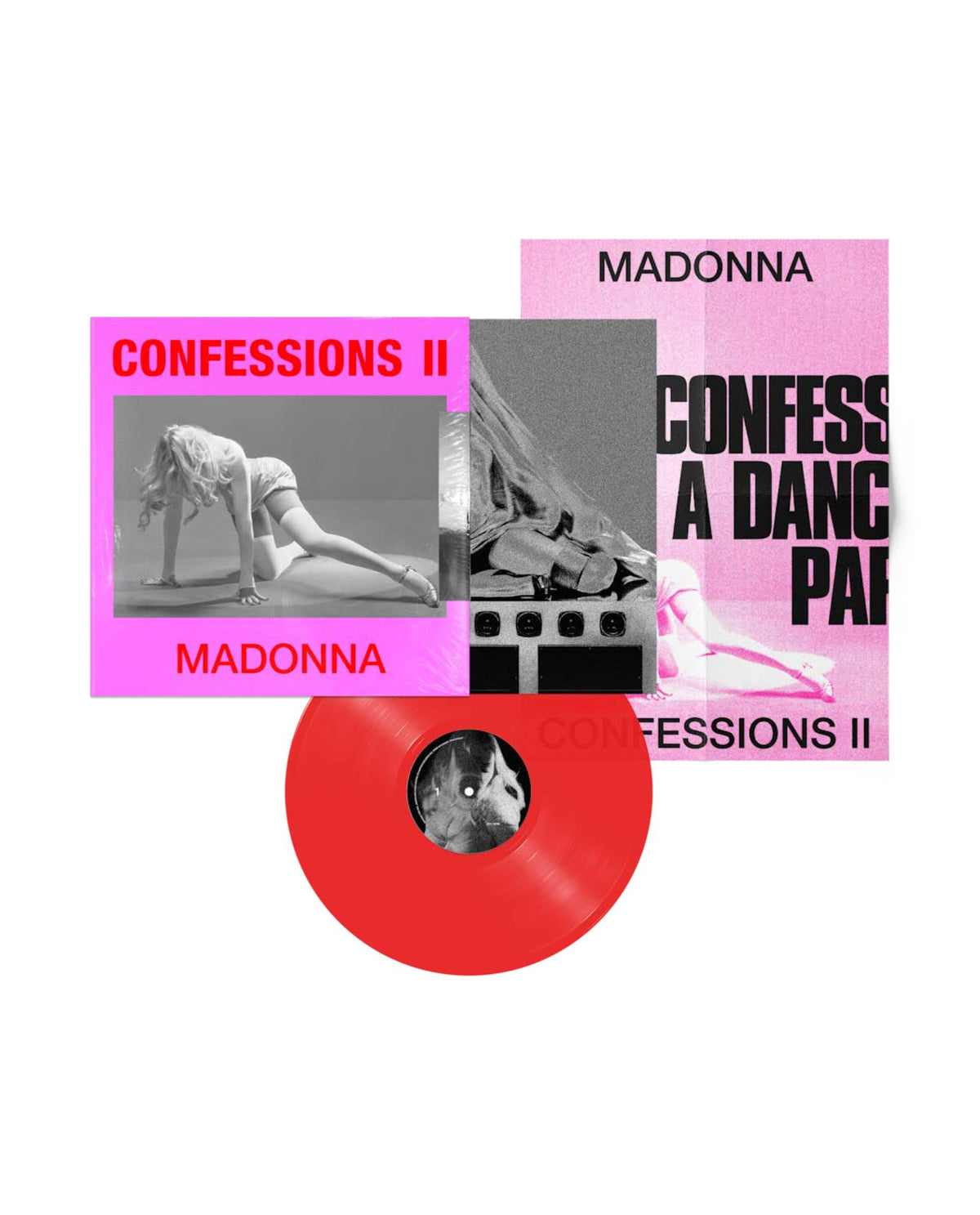 Madonna - LP Vinilo Rojo Translúcido "Confessions II"