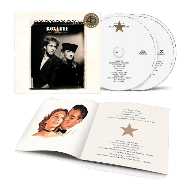 Roxette - 2CD "Pearls of Passion" (40th Anniversary Edition) - D2fy - Direct To Fans - Roxette