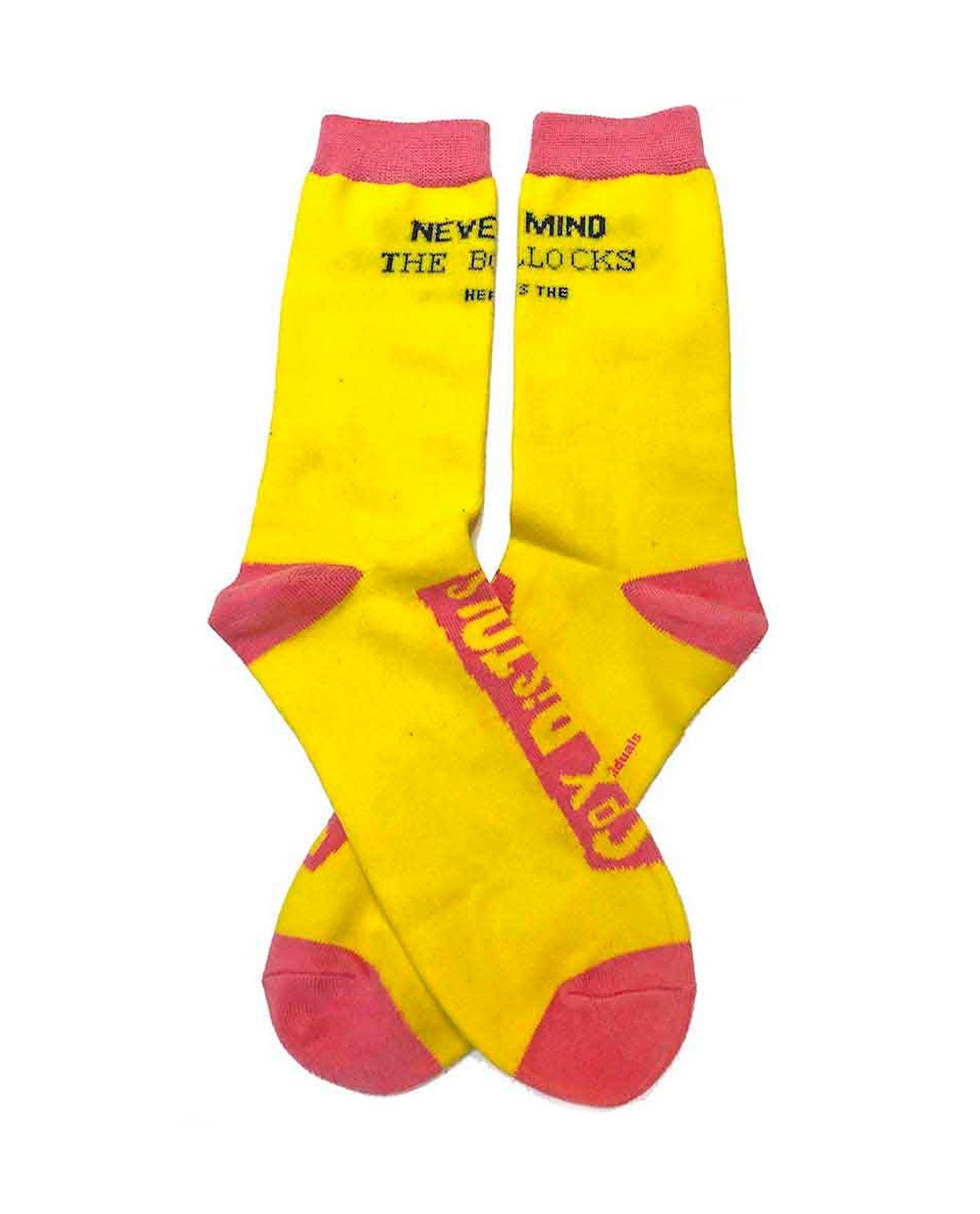 Sex Pistols - Calcetines "Never Mind The Bollocks Yellow" - D2fy · Rocktud - Rocktud