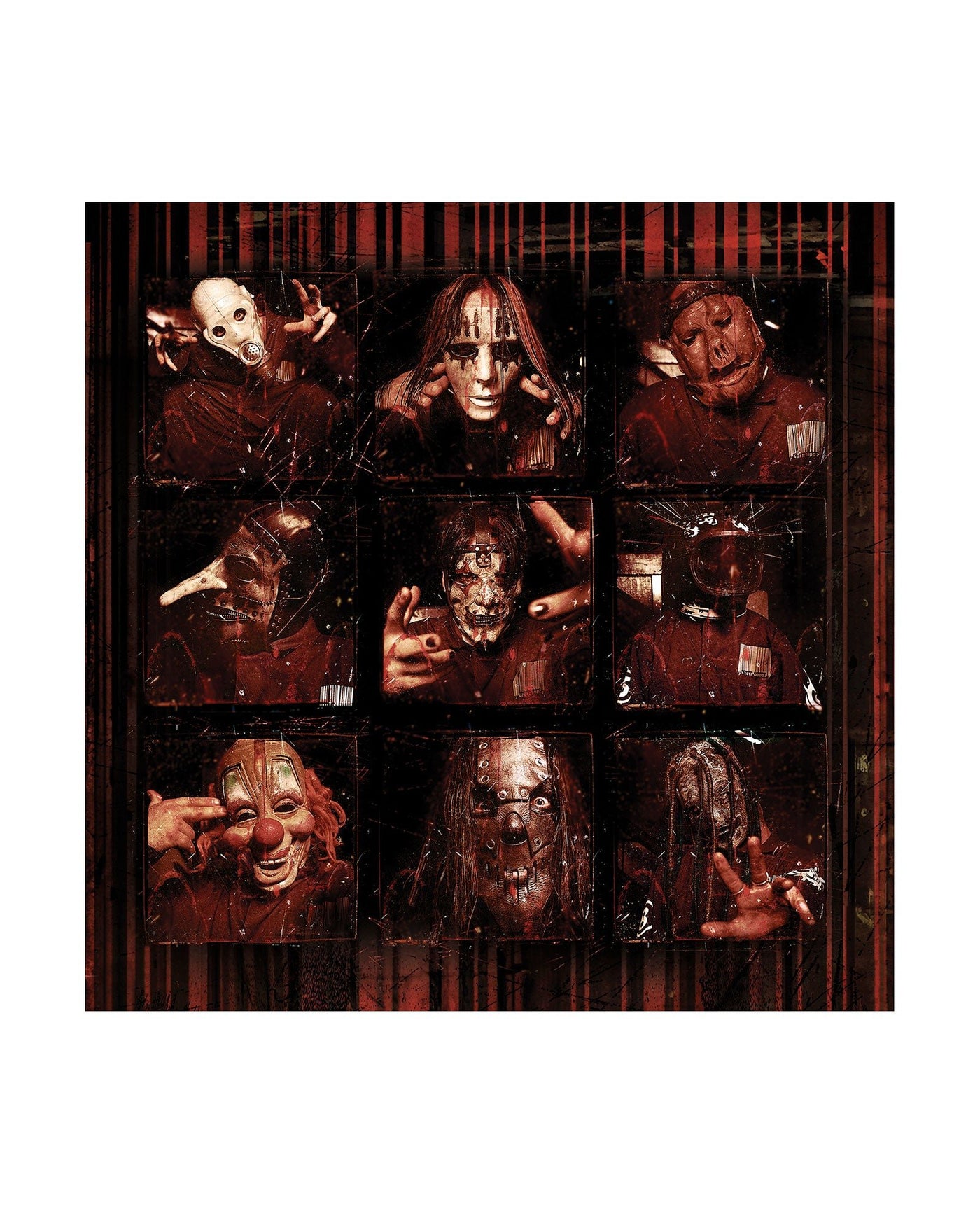 Slipknot - 2LP Vinilo Rojo y Negro "Slipknot (25th Anniversary Edition)" - D2fy · Rocktud - Rocktud