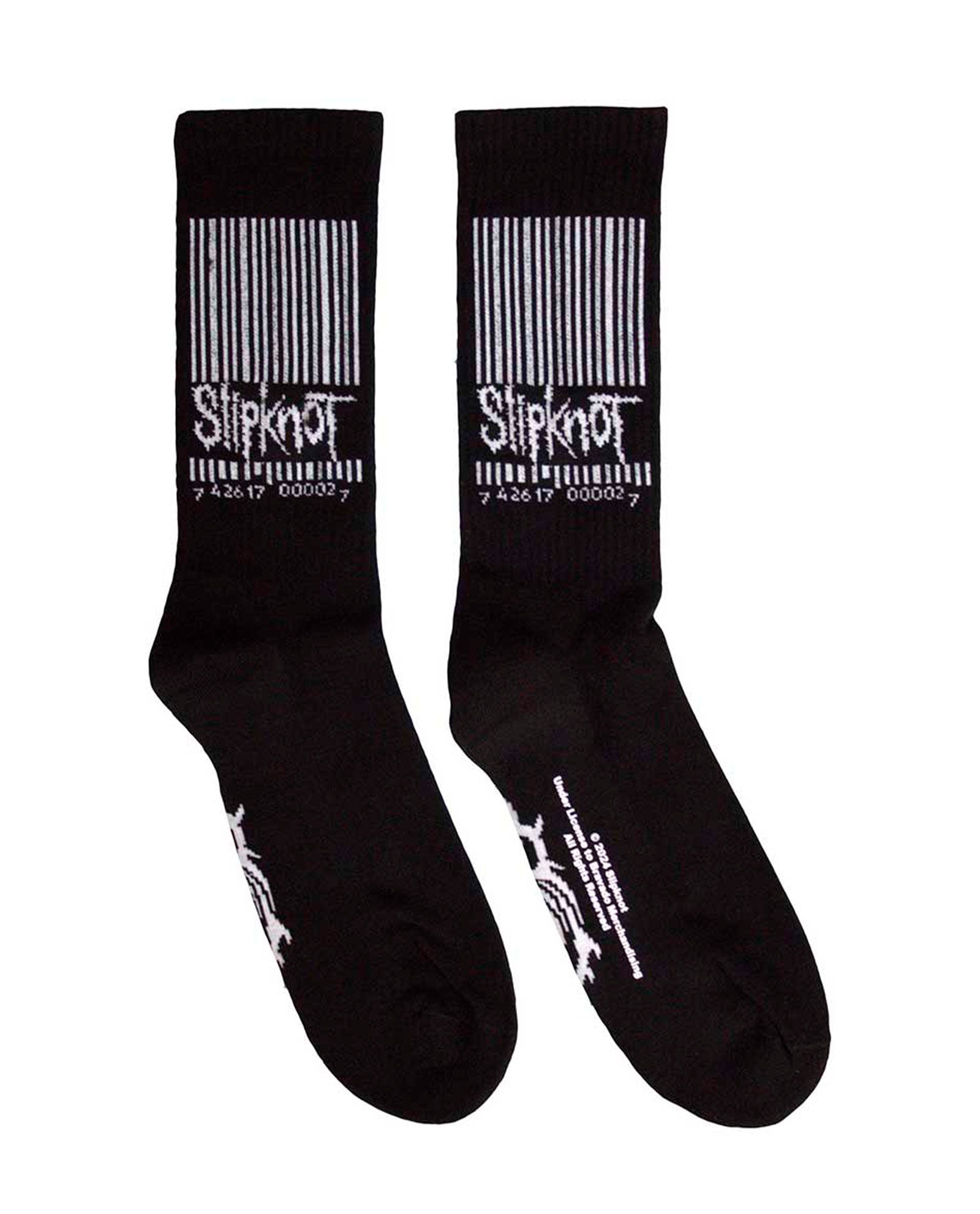 Slipknot - Calcetines "Barcode & Tribal S" - D2fy · Rocktud - Rocktud