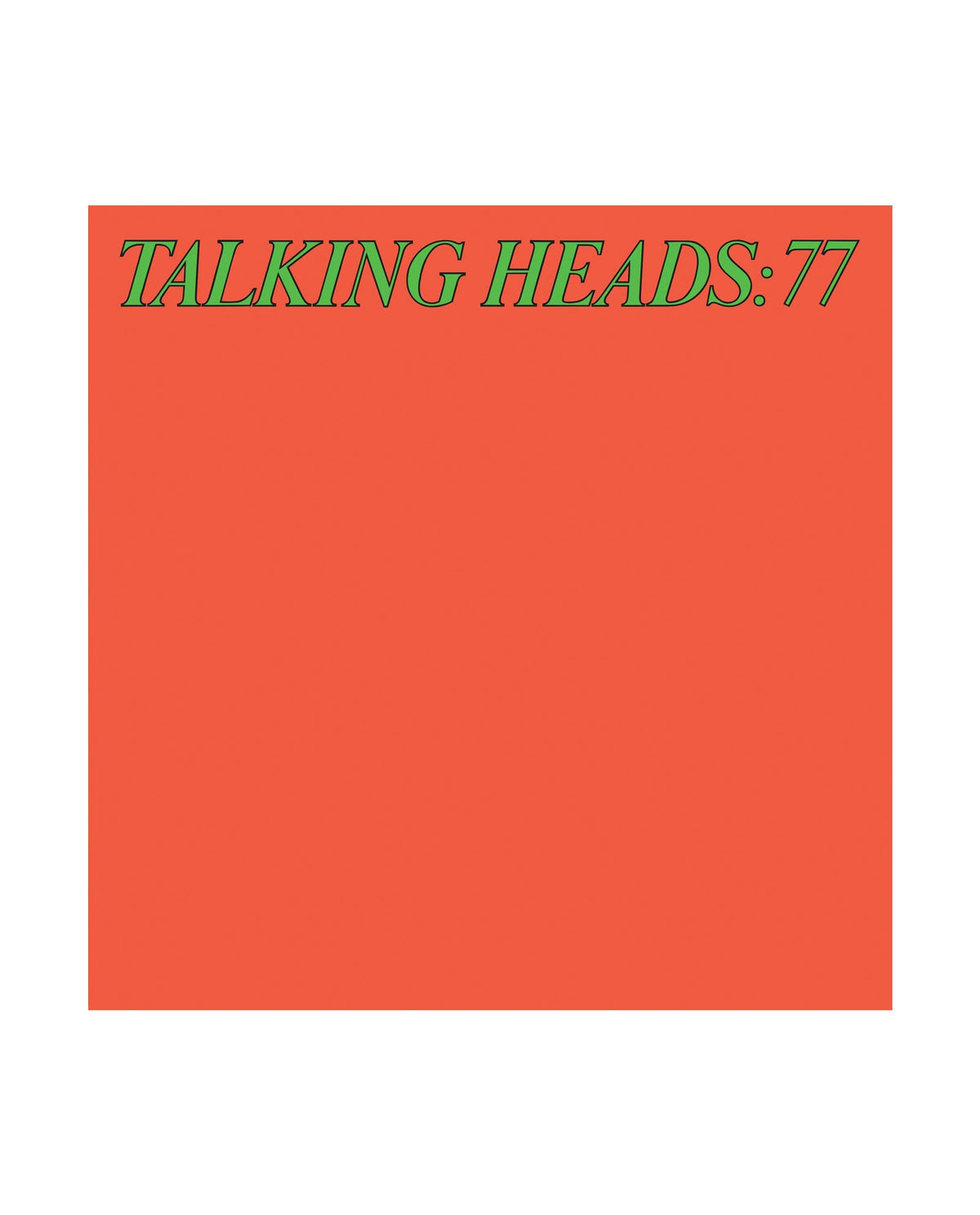 Talking Heads - 2LP Vinilo Verde "Talking Heads:77" - D2fy · Rocktud - Rocktud