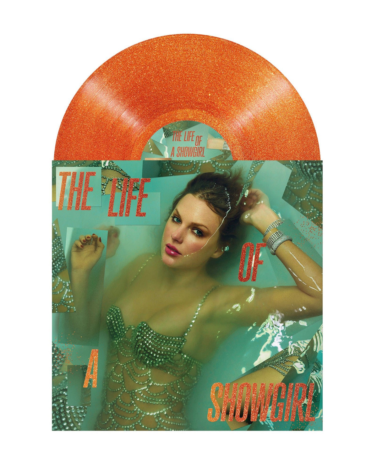 Taylor Swift - LP Vinilo Naranja con purpurina "The Life Of A Showgirl" - D2fy · Rocktud - D2fy
