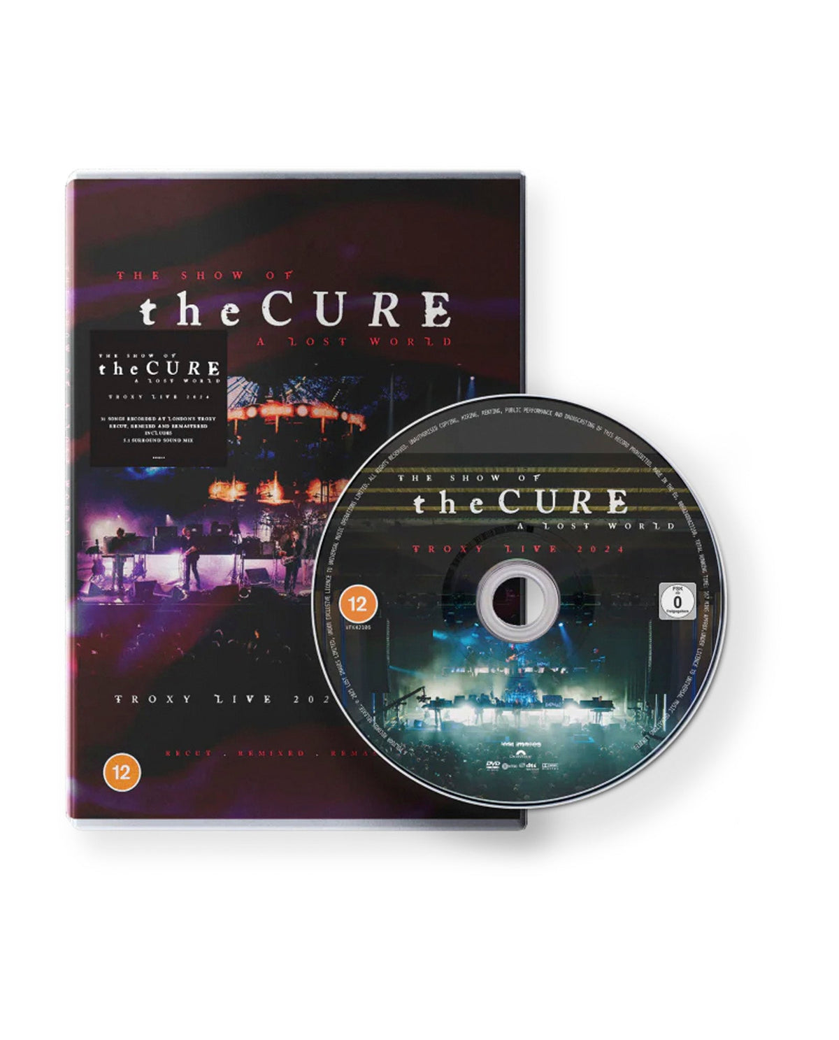 The Cure - DVD "The Show os a Lost World (Troxy Live 2024)" - D2fy · Rocktud - Rocktud