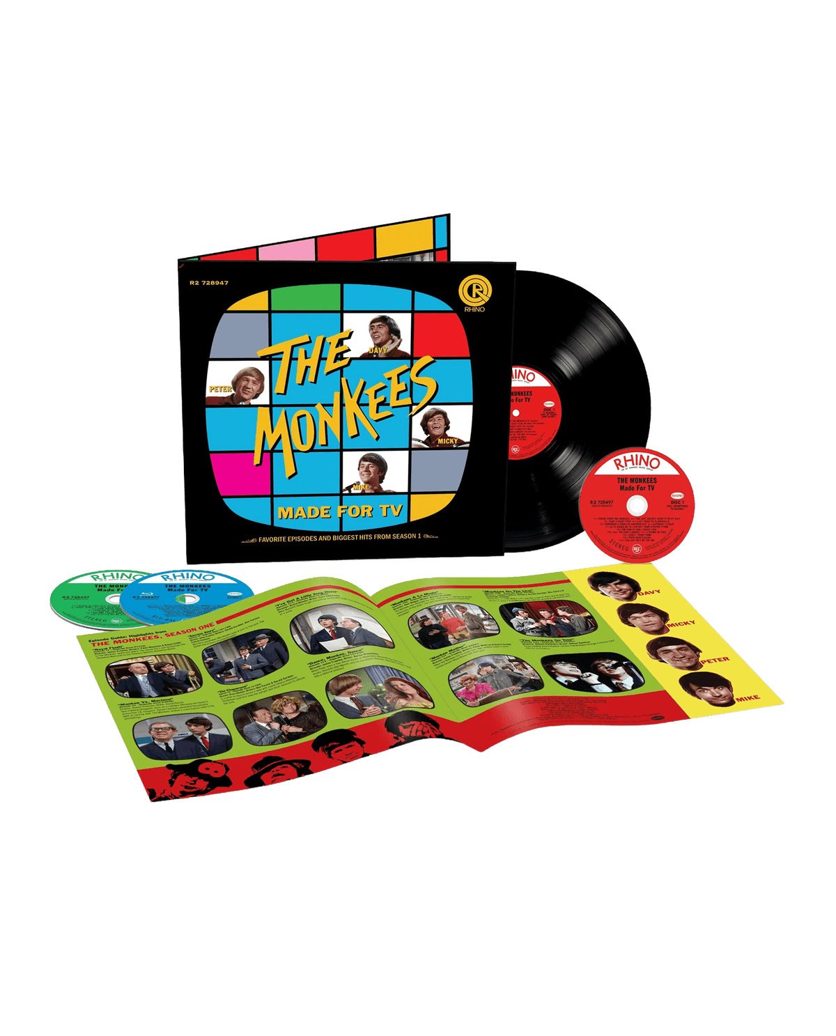 The Monkees - Box Set "Made For TV: Favorite Episodes and Biggest Hits from Season 1" - D2fy - Direct To Fans - The Monkees