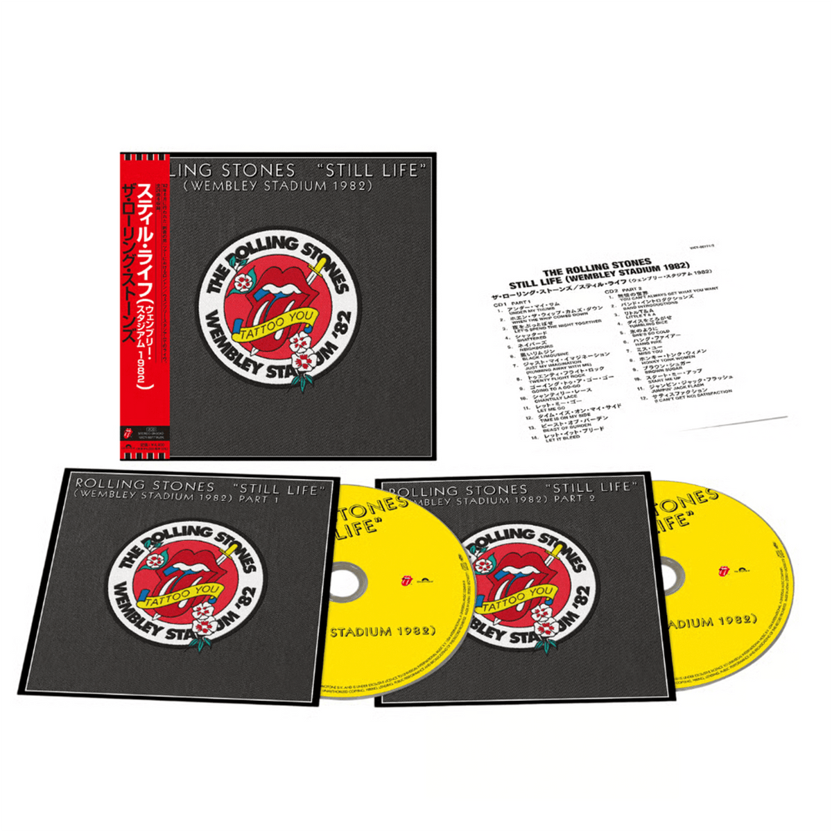 The Rolling Stones - 2CD "Still Life (Wembley Stadium 1982)" - D2fy - Direct To Fans - The Rolling Stones