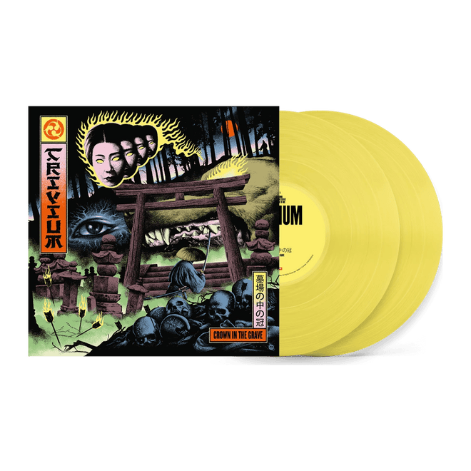 Trivium - 2LP Vinilo Color Amarillo "Crown In The Grave" - D2fy - Direct To Fans - Trivium