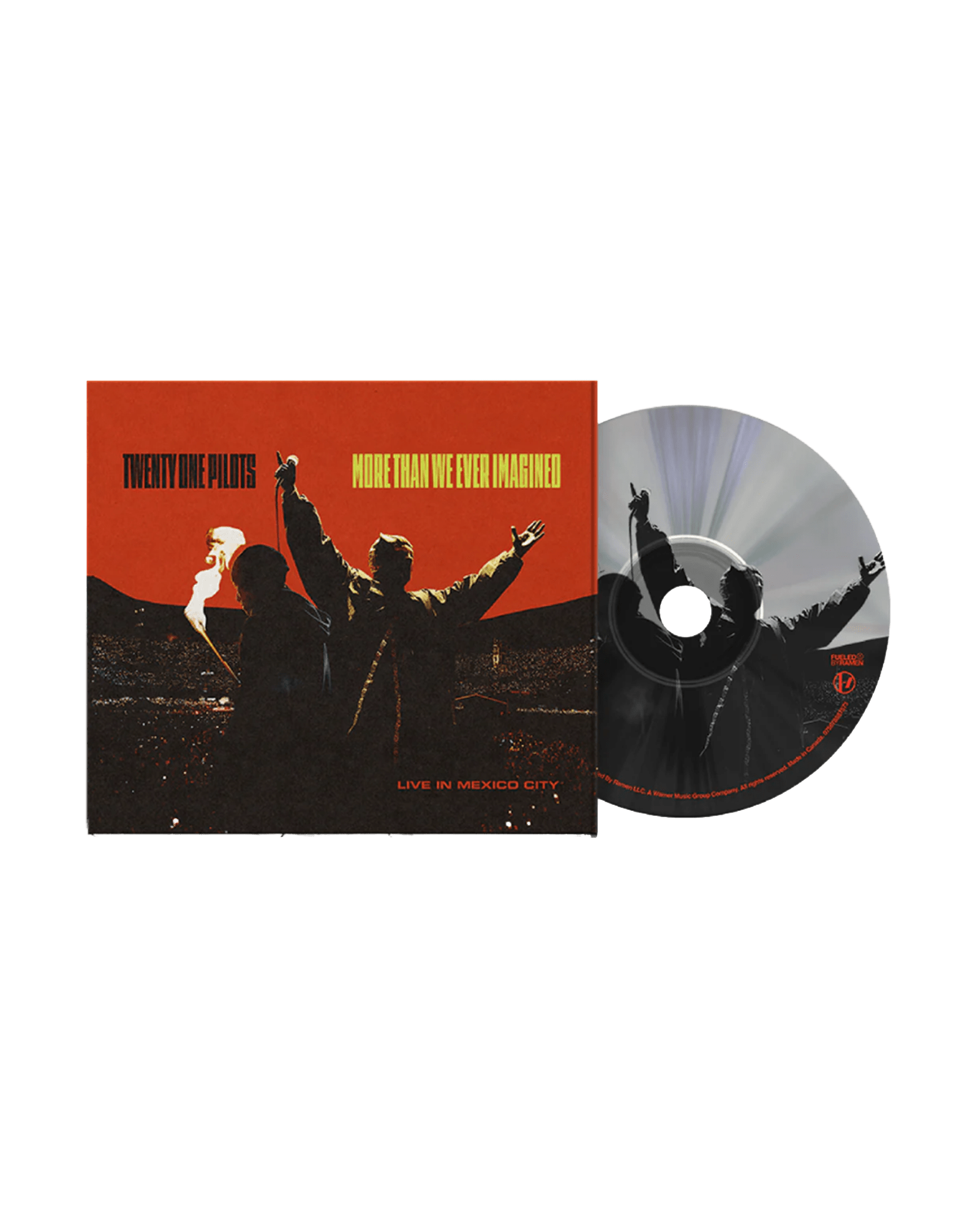 Twenty One Pilots - CD Digipack "More Than We Ever Imagined (Live in Mexico City)" - D2fy - Direct To Fans - Twenty One Pilots