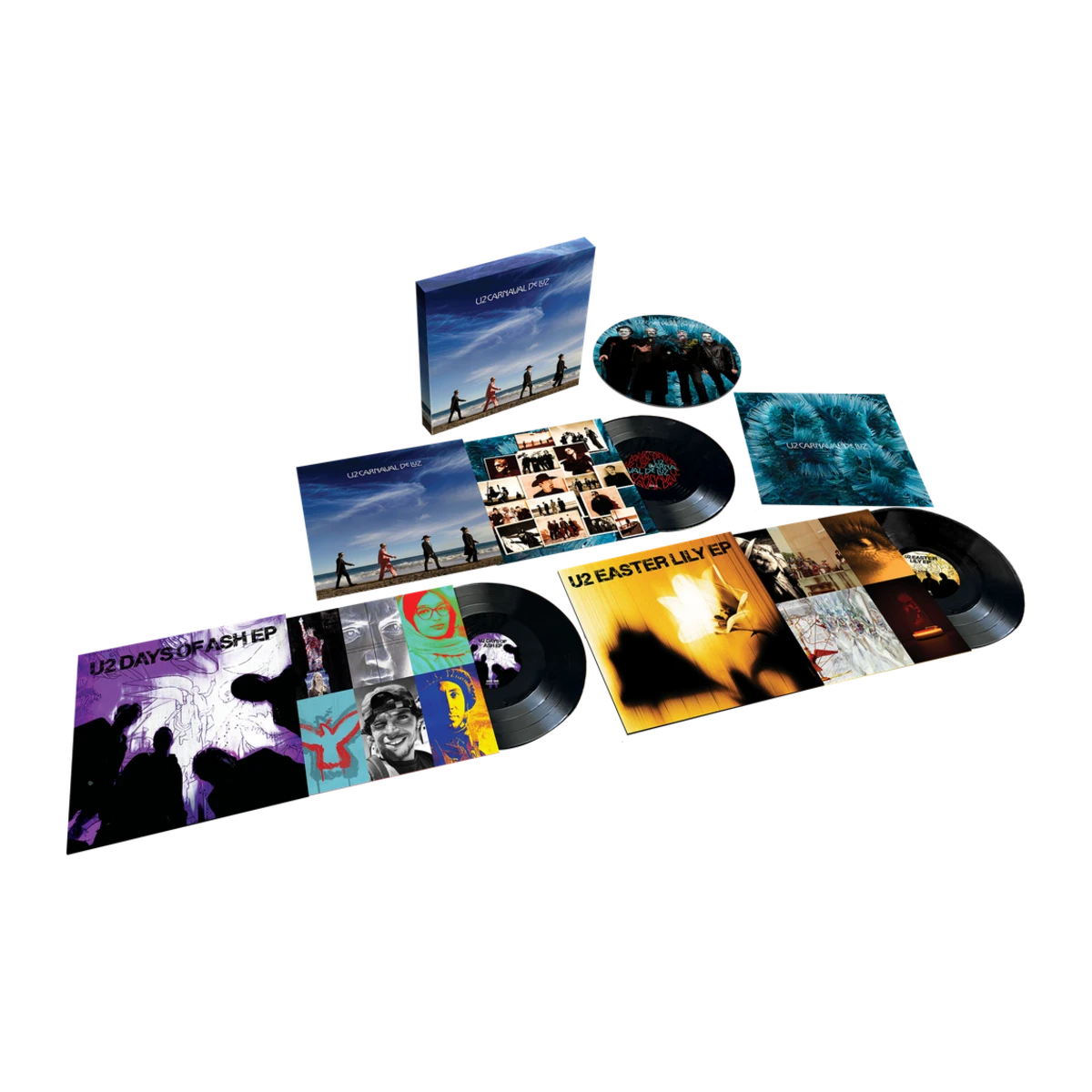 U2 - Box Set 3LP "Carnaval De Luz" (Ed. Deluxe) - D2fy - Direct To Fans - U2