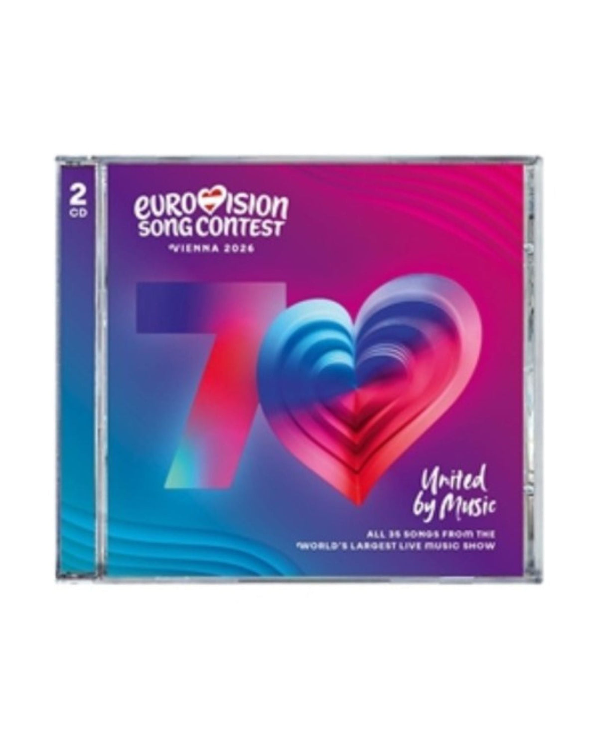 Varios Artistas - 2CD "Eurovision Song Contest Vienna 2026" - D2fy - Direct To Fans - D2fy