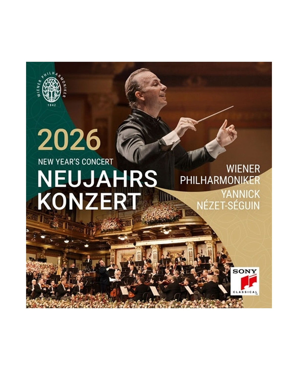 Wiener Philharmoniker & Yannick Nézet - Séguin - 2CD "Concierto Año Nuevo 2026" - D2fy · Rocktud - D2fy