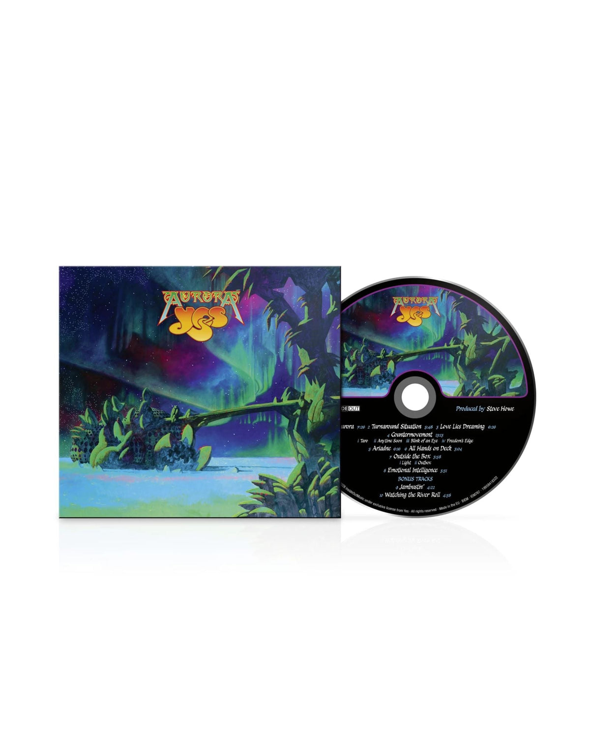 Yes - CD "Aurora" Bonus Tracks Edition - D2fy - Direct To Fans - D2fy