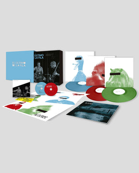 El Último de la Fila - Box 3 LP color + 2 cd + postal + póster + pegatina "Desbarajuste piramidal" - D2fy · Rocktud - Rocktud