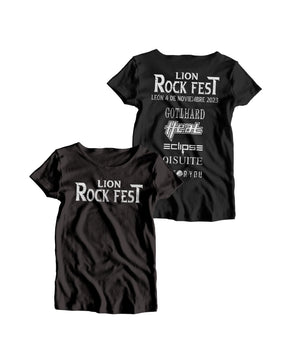 Lion Rock Fest - Camiseta Oficial Lion Rock Fest 2023 Negra - D2fy · Rocktud - Rocktud
