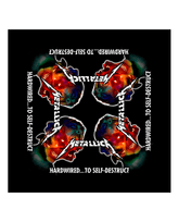 Metallica - Pañuelo "Hardwired to Self Destruct" Unisex - D2fy · Rocktud - Rocktud